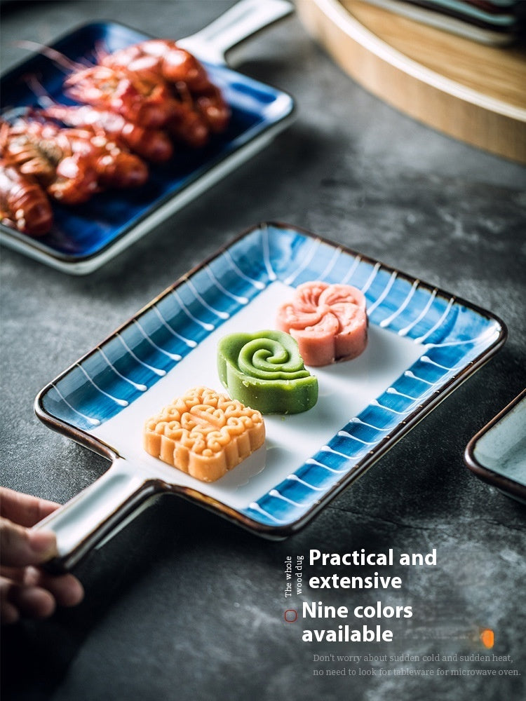 Ceramic Handle Plate