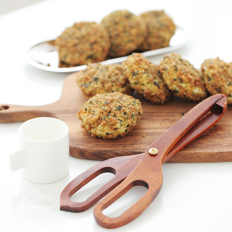 Wooden Snack Tongs
