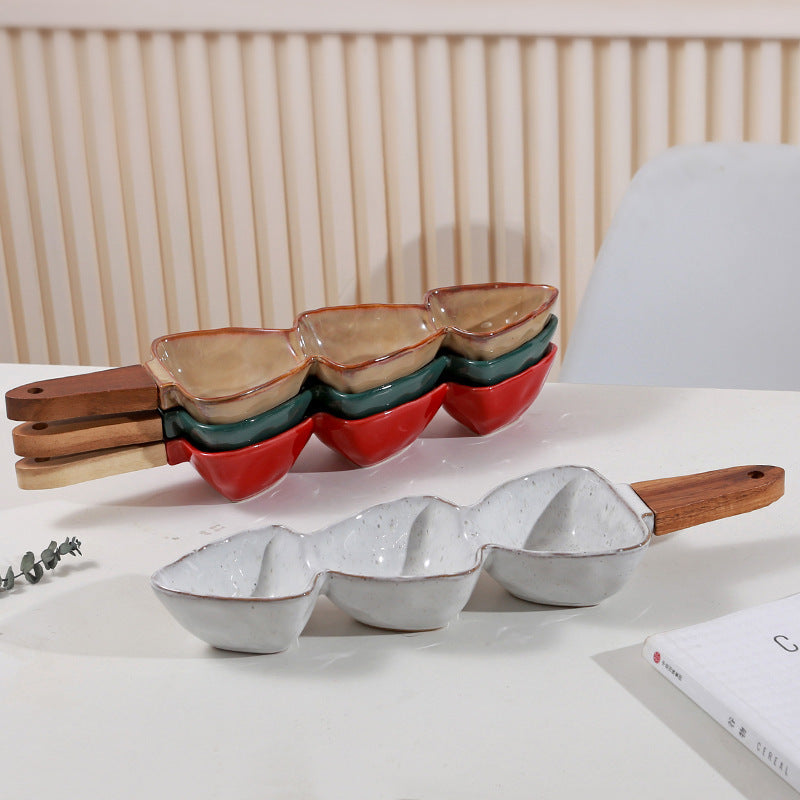 Christmas Tree Ceramic Platter