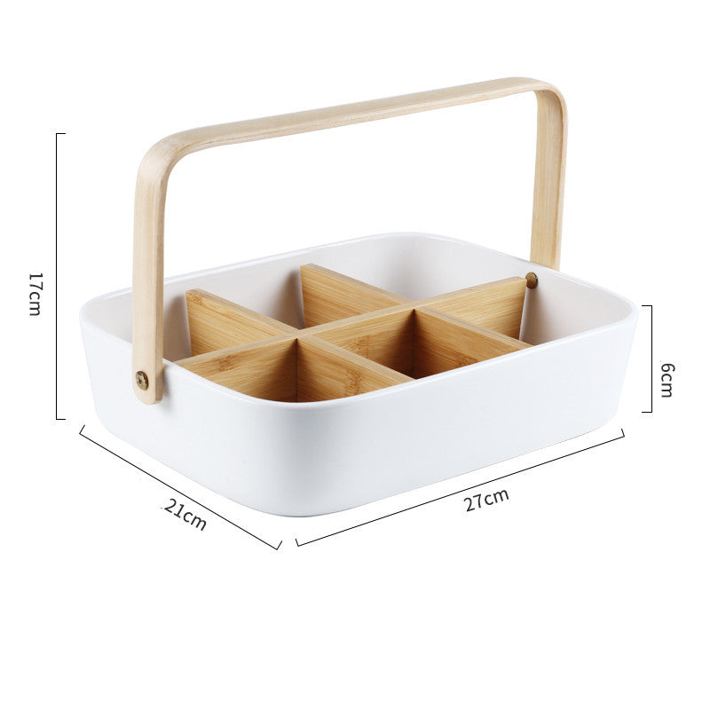 Minimalist to go Snack Plate with lid