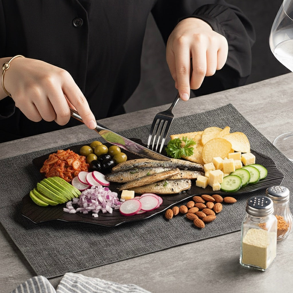 Western Ceramic Meal Plate