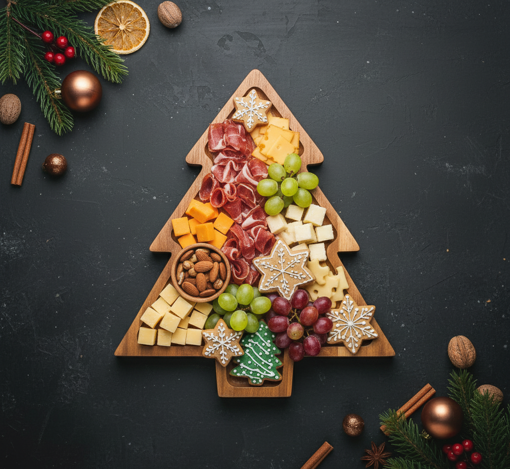 Holiday Charcuterie Board - Perfect for Holiday Parties