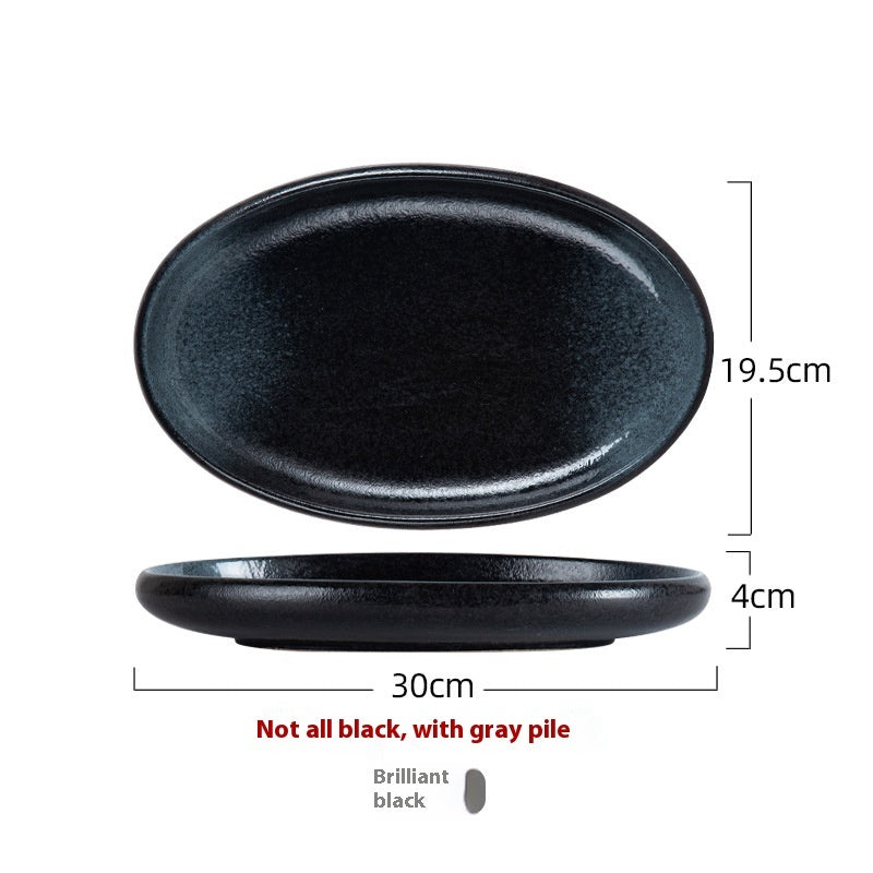 Large Oval Snack Platter