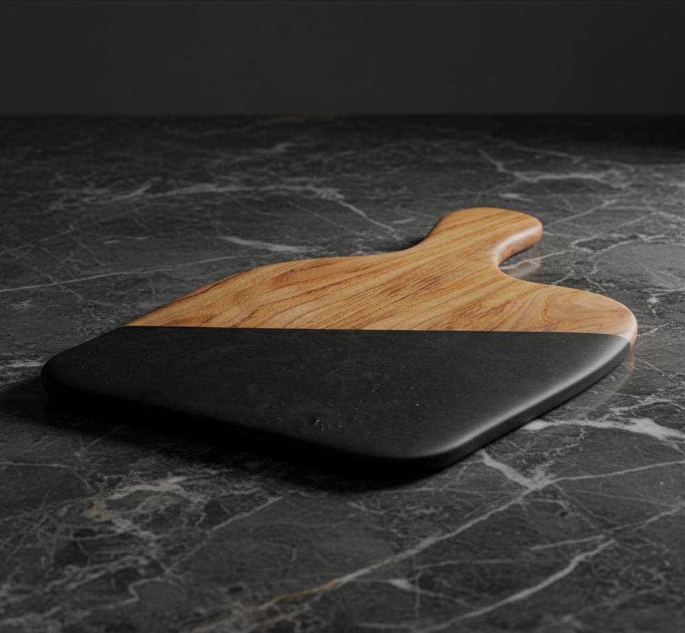 Wood Patterned Charcuterie Serving Tray