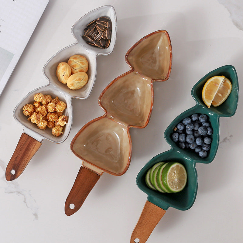 Christmas Tree Ceramic Platter