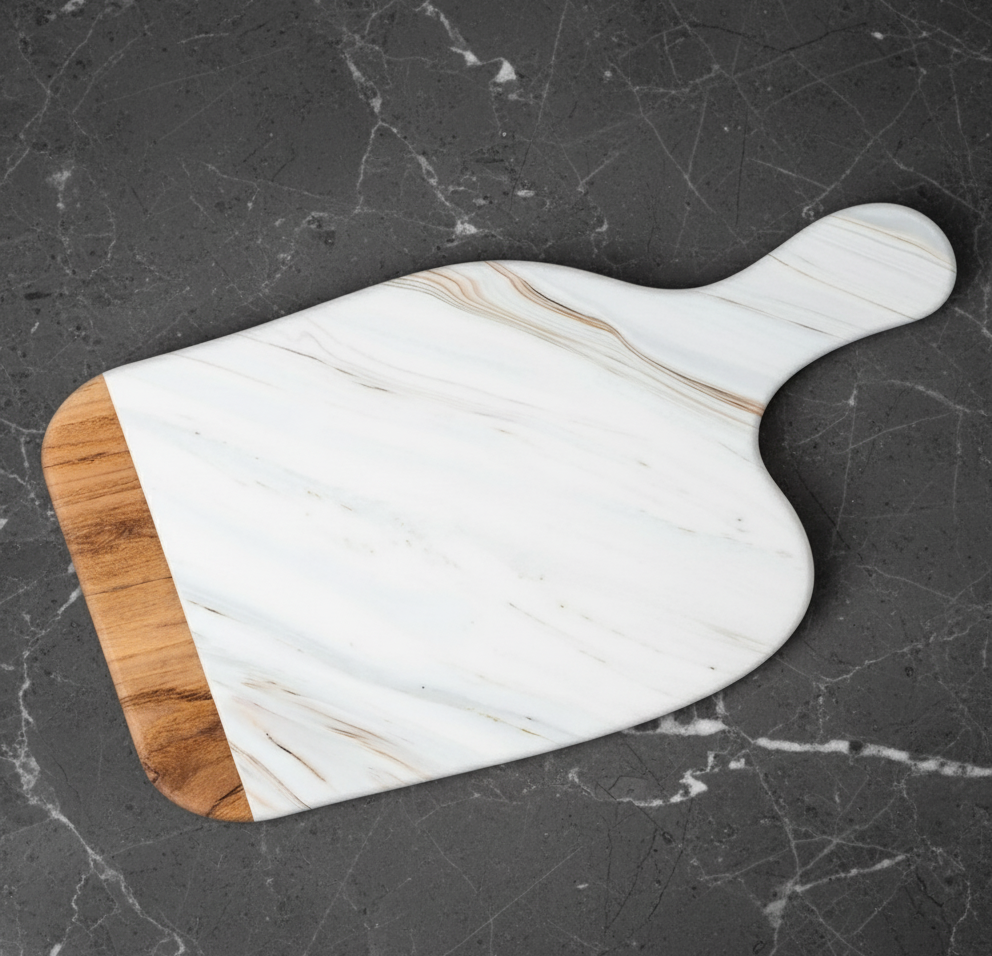 Wood Patterned Charcuterie Serving Tray