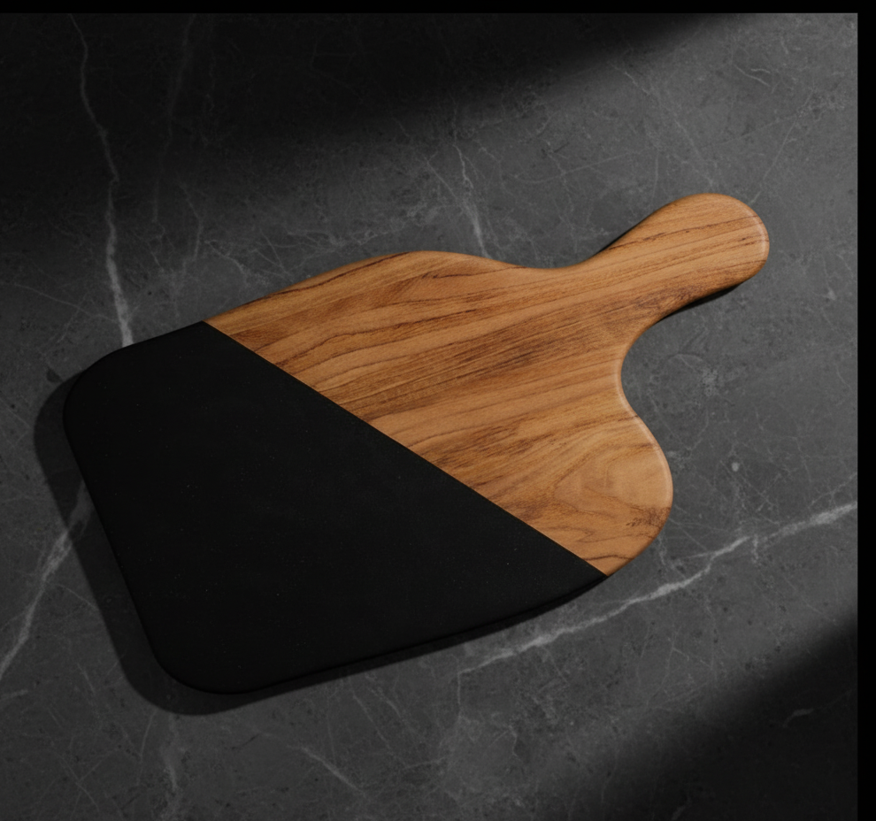 Wood Patterned Charcuterie Serving Tray